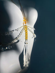 "Sunset" Crystal Body Chain