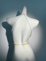 "Sunset" Crystal Body Chain