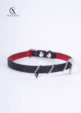 The "Empress Viper's Fang" Leather Choker