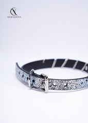 The "Frostfire Drakon" Leather Choker