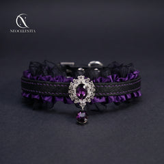 The "Midnight Violet" Choker