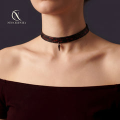 The Fanged Clan - "Scarlet" Choker