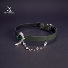 The "Emerald Heiress" Choker
