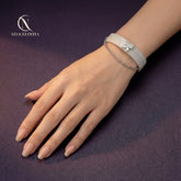 The "Blanc Bloom" Bracelet