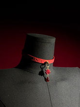 The "Rose Fatale" Leather Choker