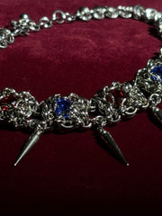 The "Lady Crimsonvein“ Chainmail Necklace