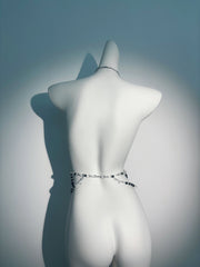 "Elegance Glow" Crystal Body Chain