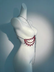 "Scarlet Betty" Body Chain