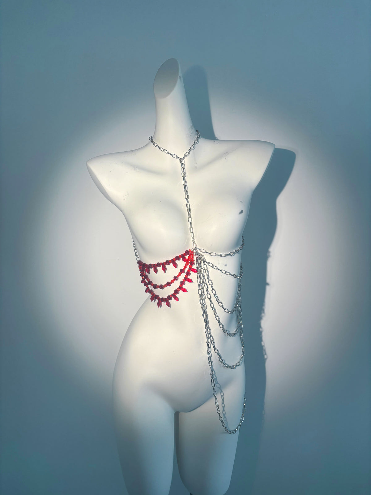 "Scarlet Betty" Body Chain