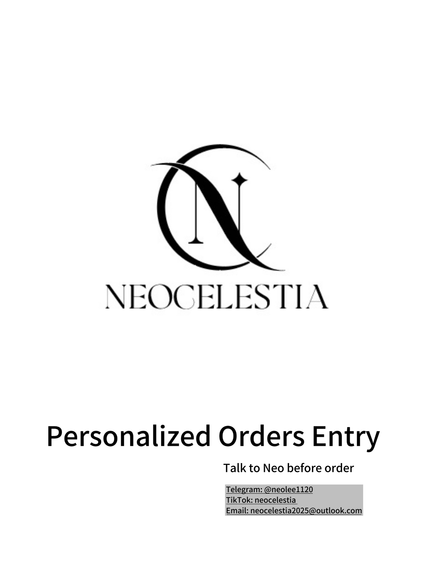 Personalized Entry