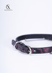 The "Eclipsed Goddess" Leather Choker