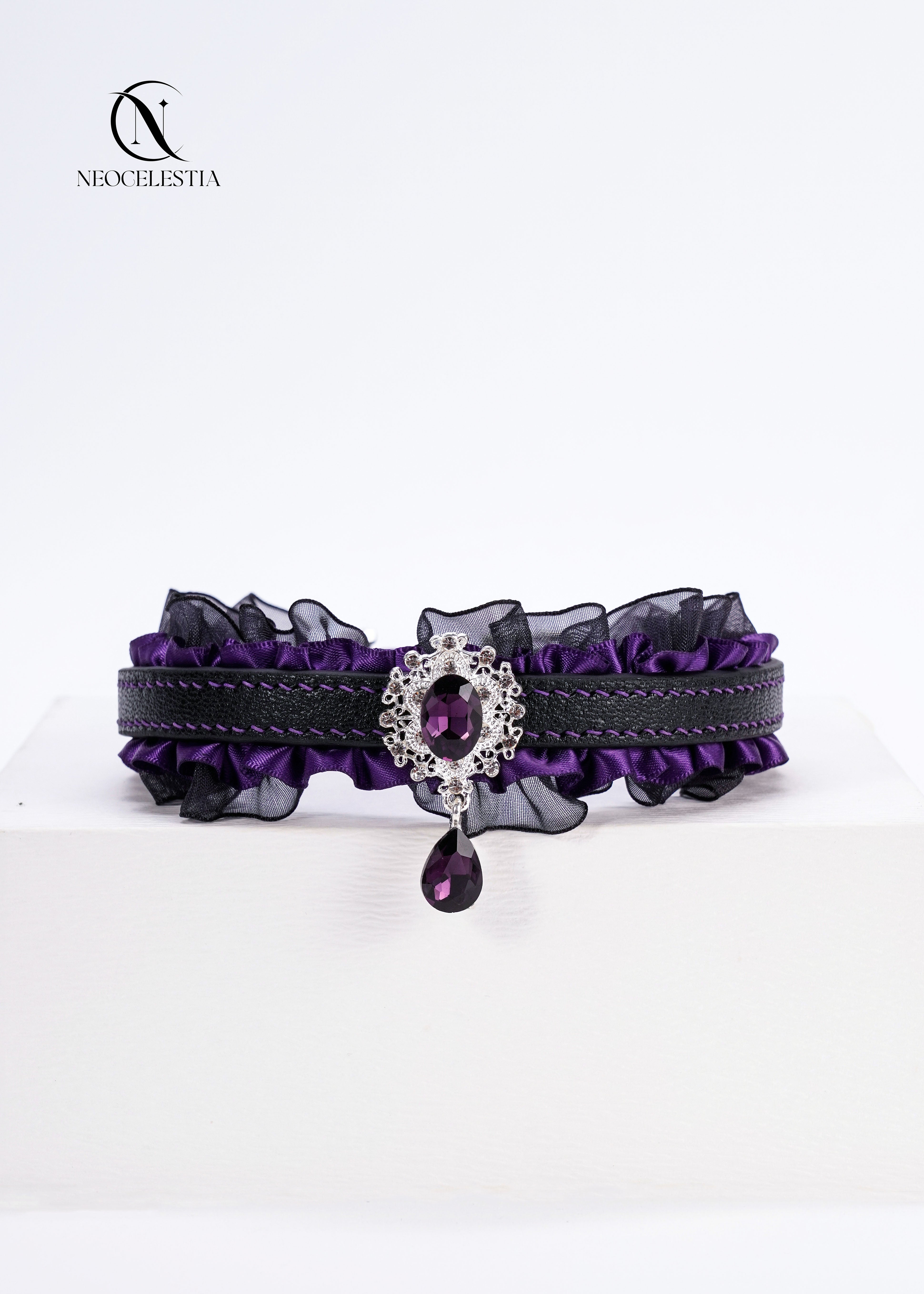 The "Midnight Violet" Choker