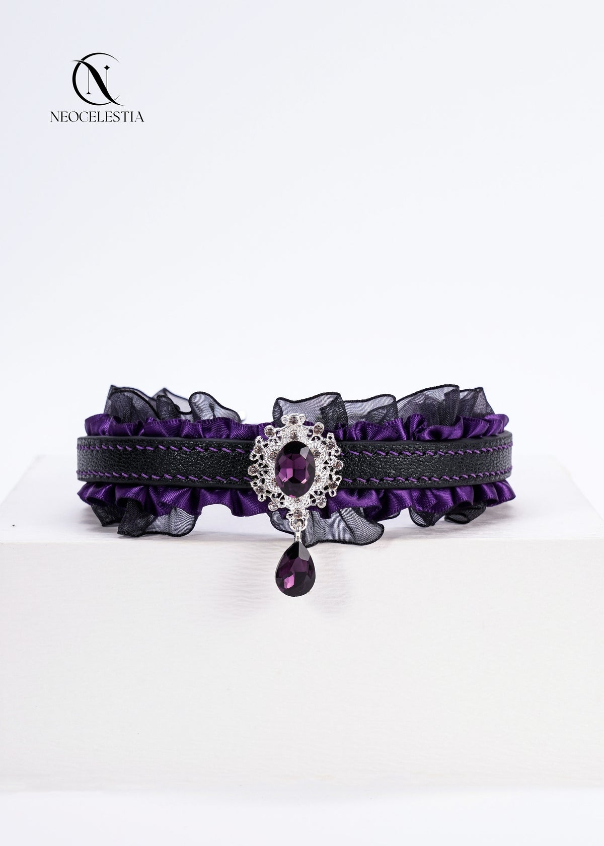 The "Midnight Violet" Choker