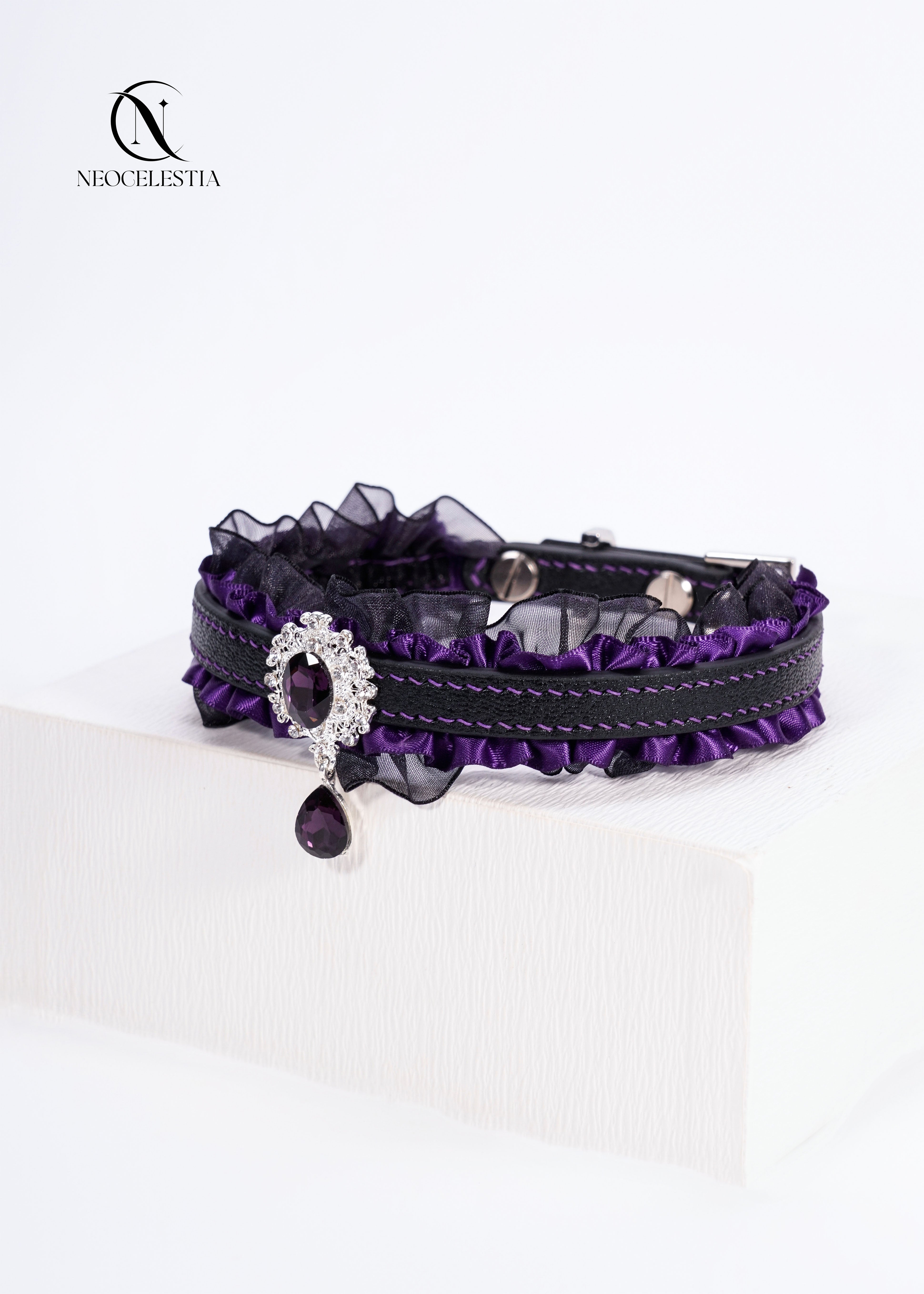 The "Midnight Violet" Choker