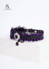The "Midnight Violet" Choker