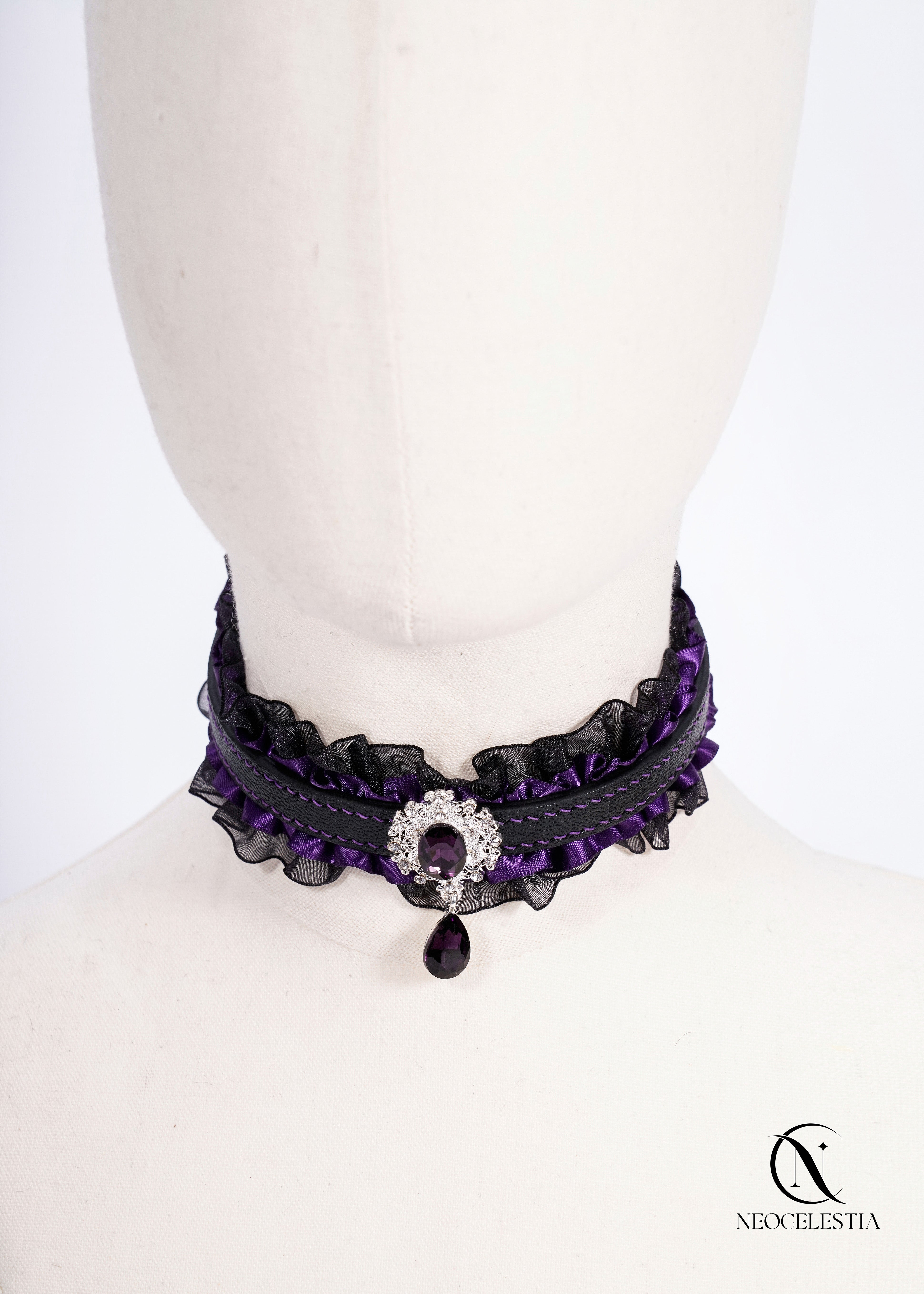 The "Midnight Violet" Choker