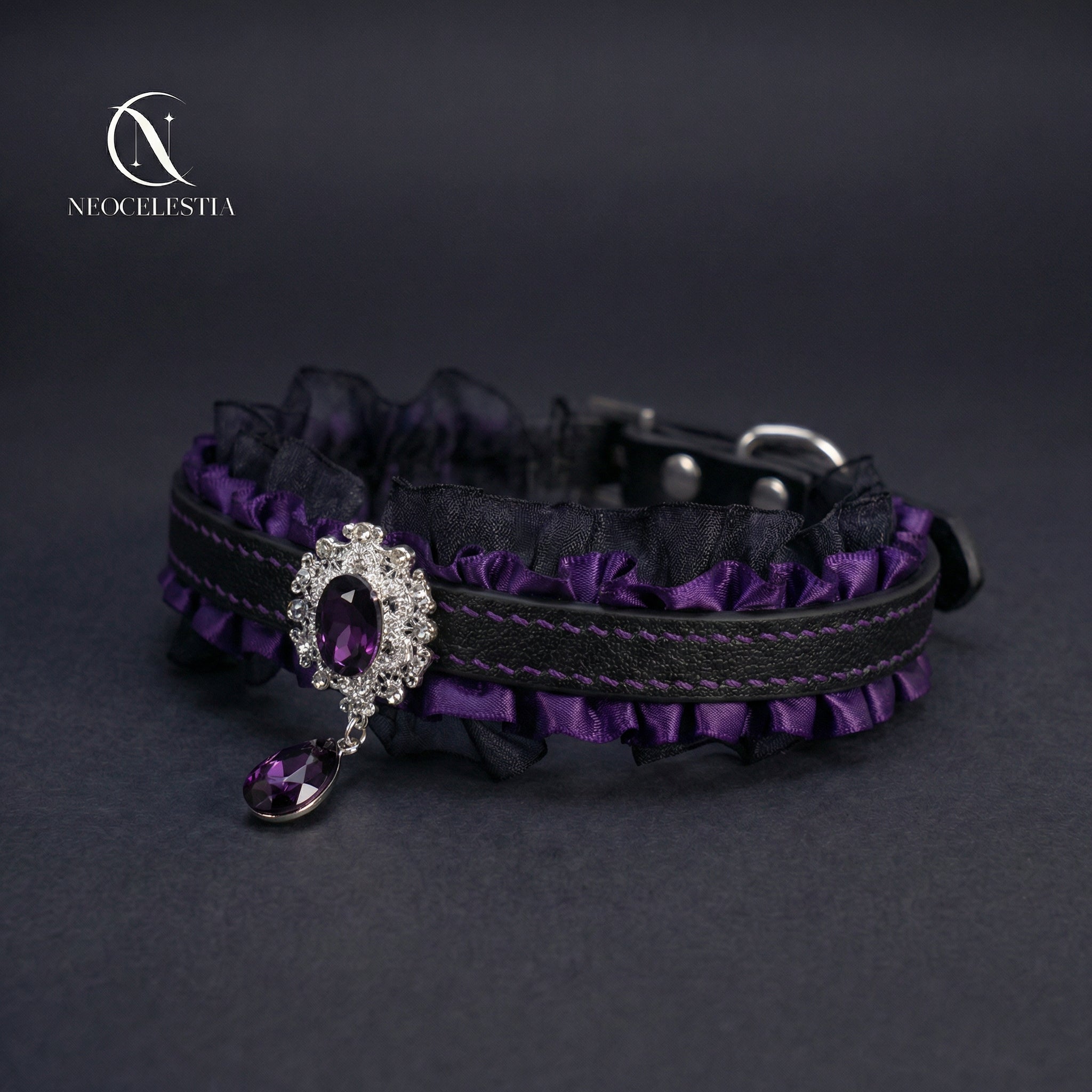 The "Midnight Violet" Choker