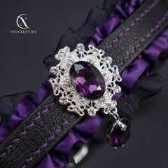 The "Midnight Violet" Choker