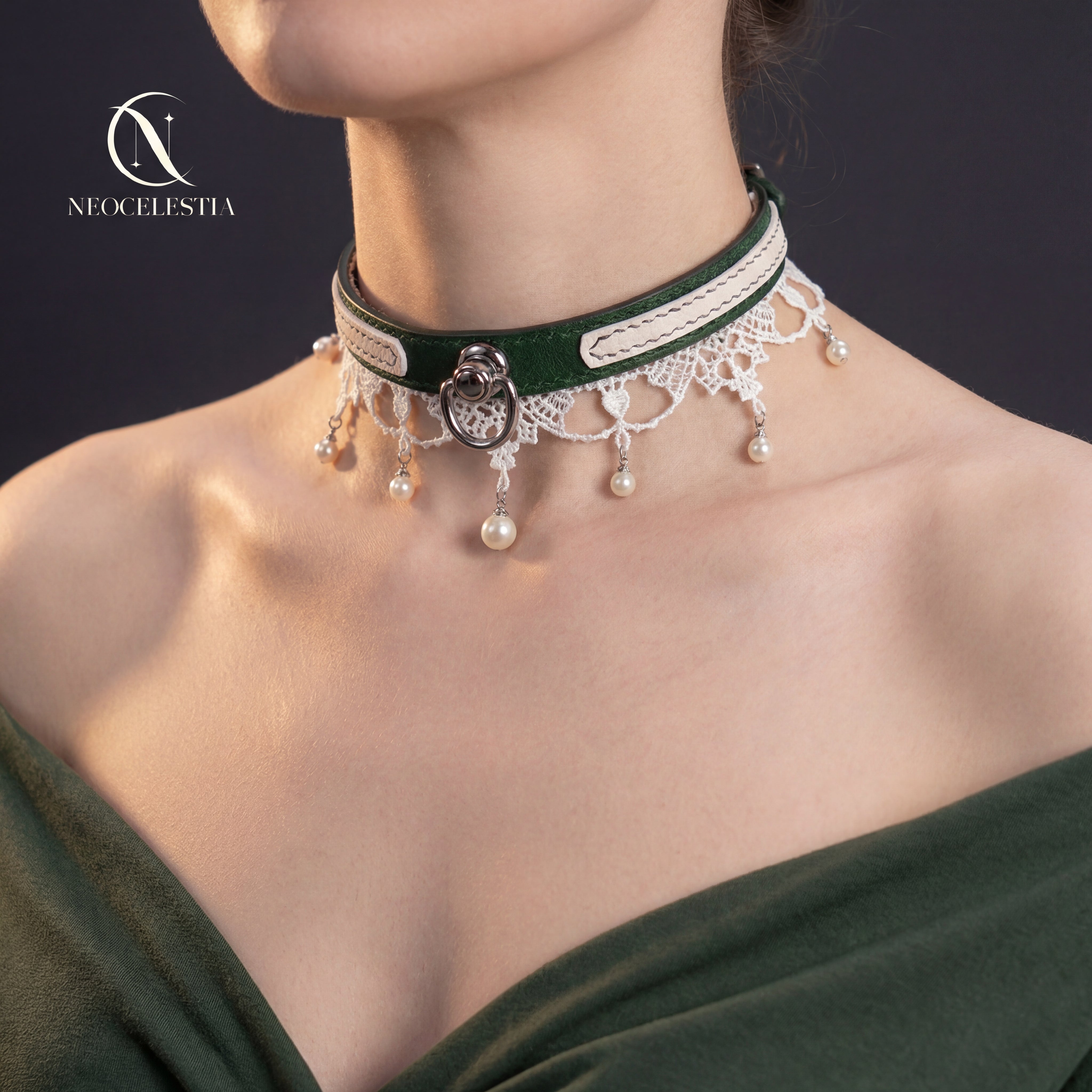 The "Frosted Sylph" Choker
