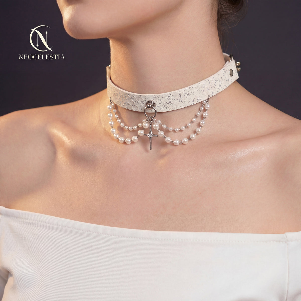 The "AfterGlow" Pulling Choker-Snake hide version