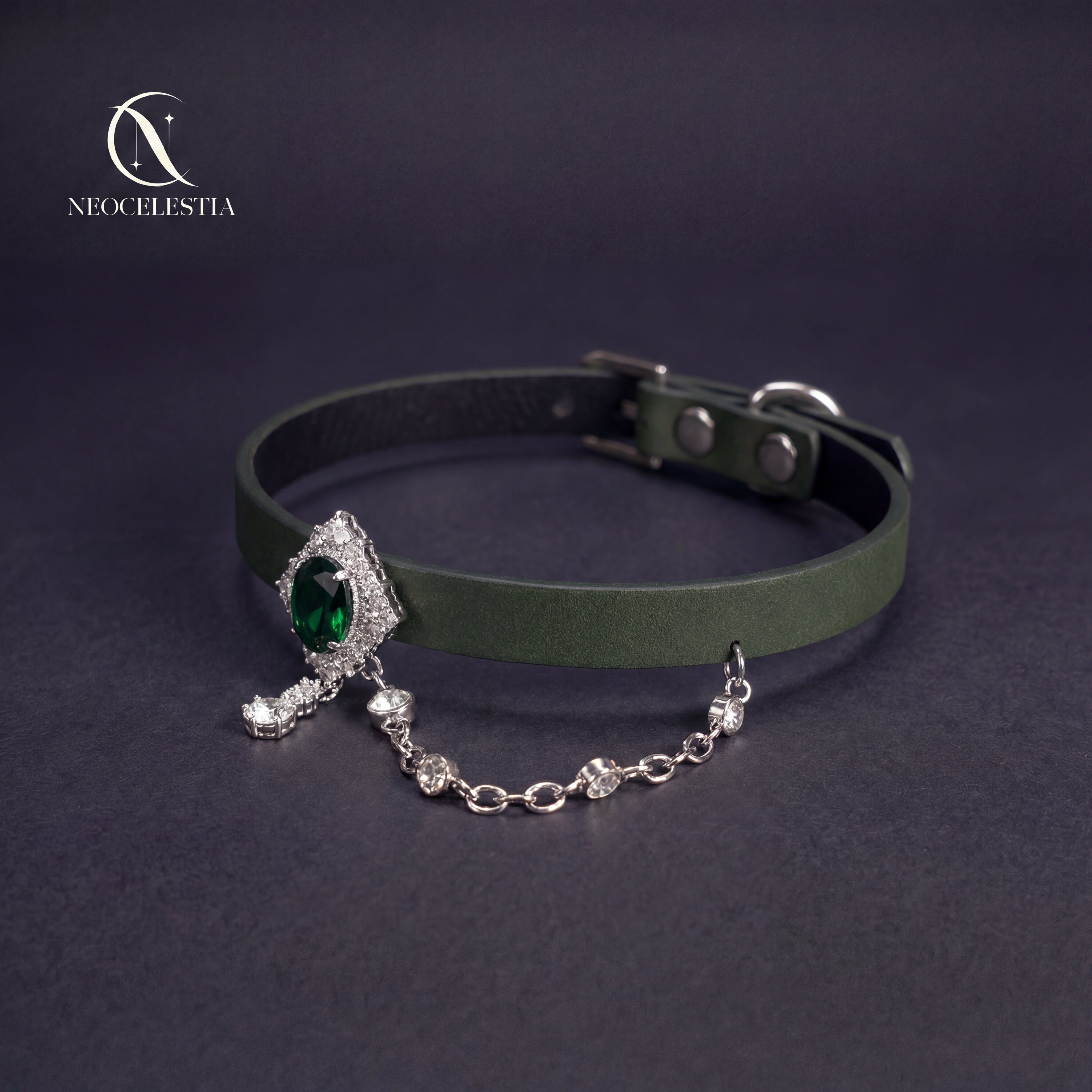 The "Emerald Heiress" Choker