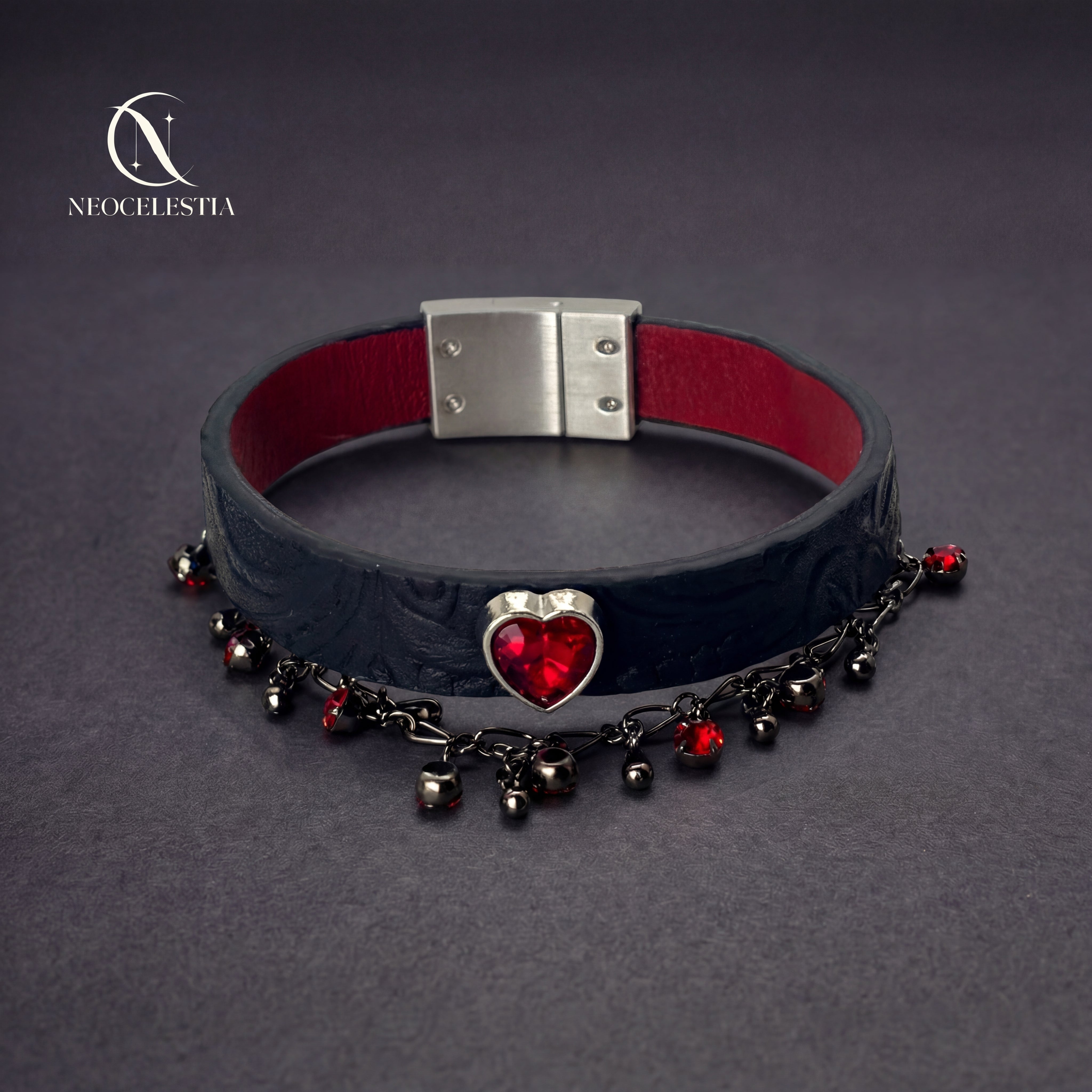 The "Nocturne Heart" Bracelet