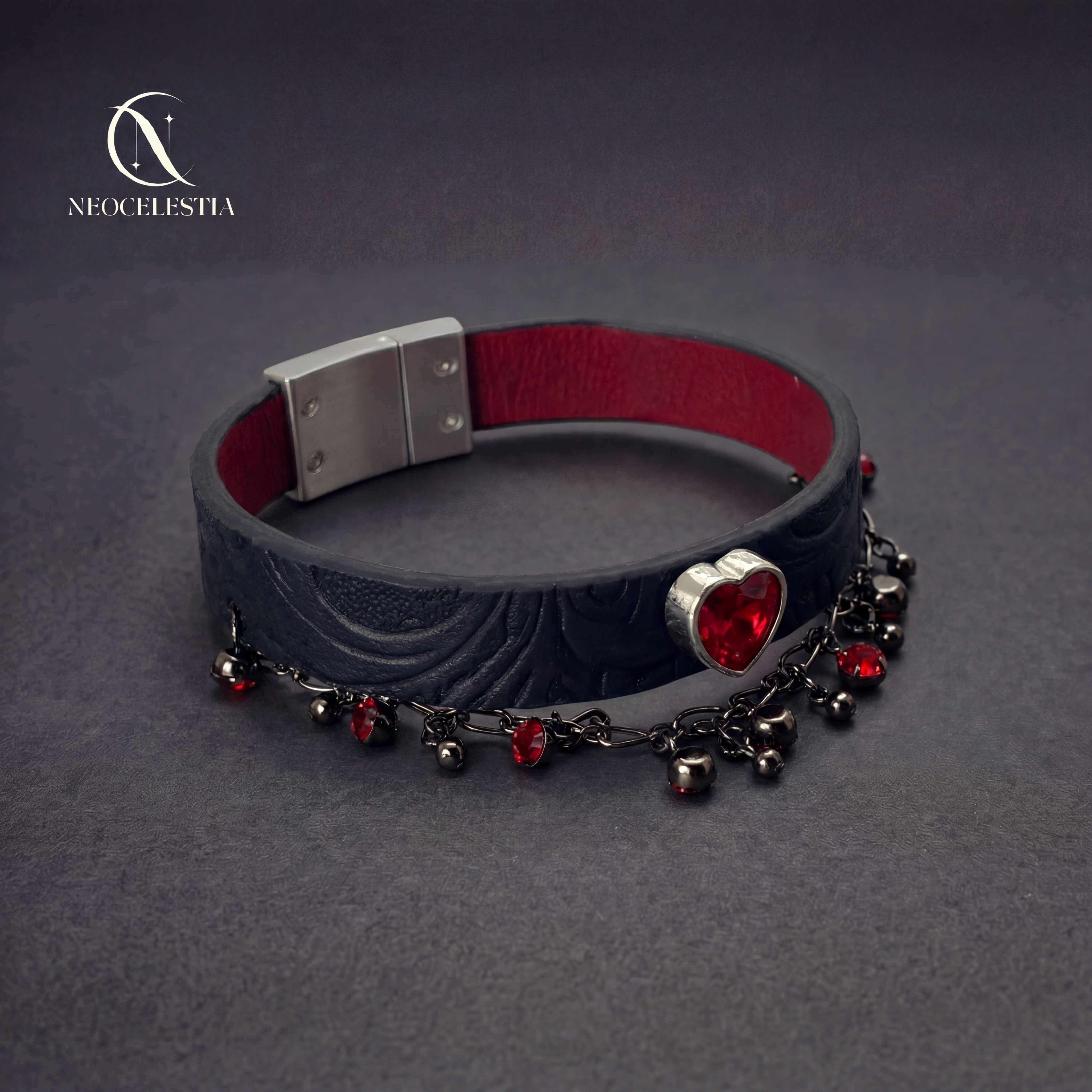The "Nocturne Heart" Bracelet