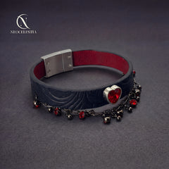 The "Nocturne Heart" Bracelet