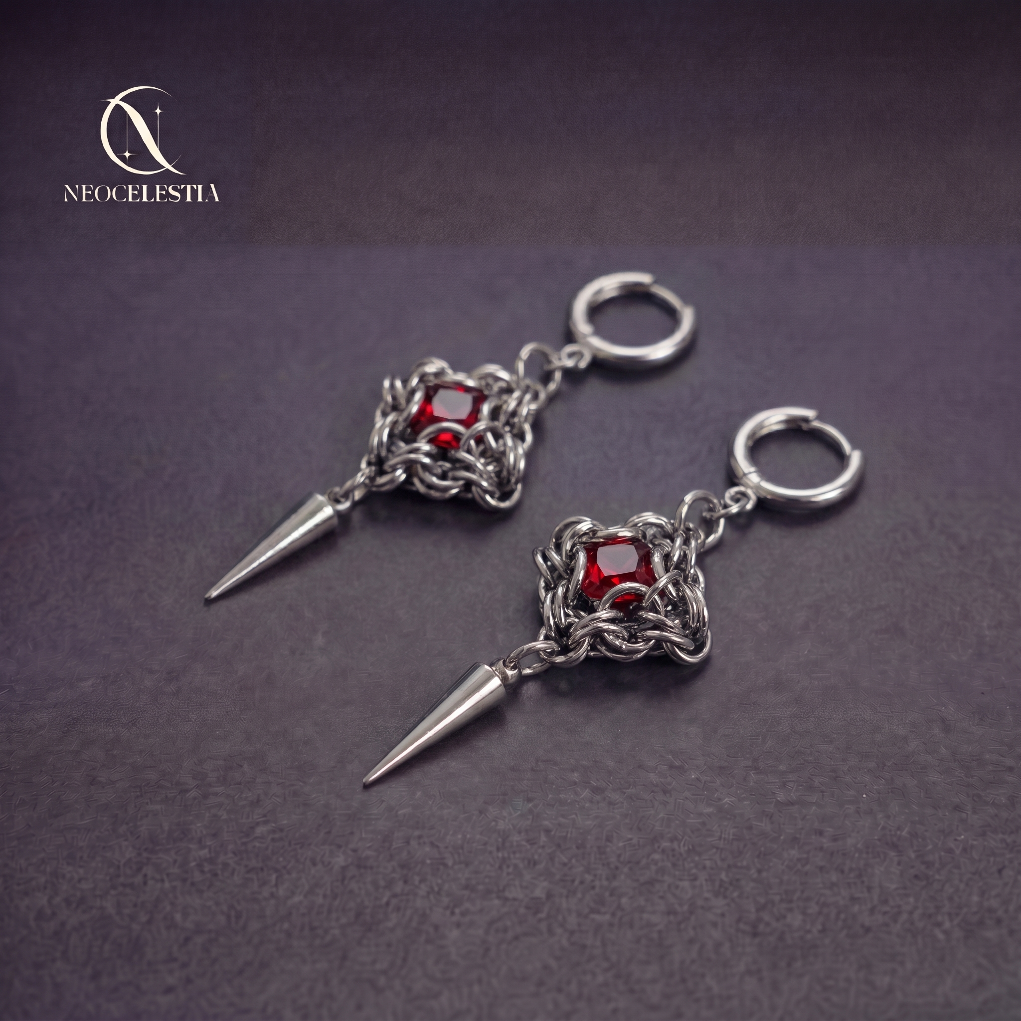 The "Alice's Whisper" Set(Choker and Earrings)