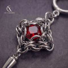The "Alice's Secret" Chainmail Earrings