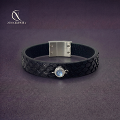 The "Manba's Treasure" Leather bracelet