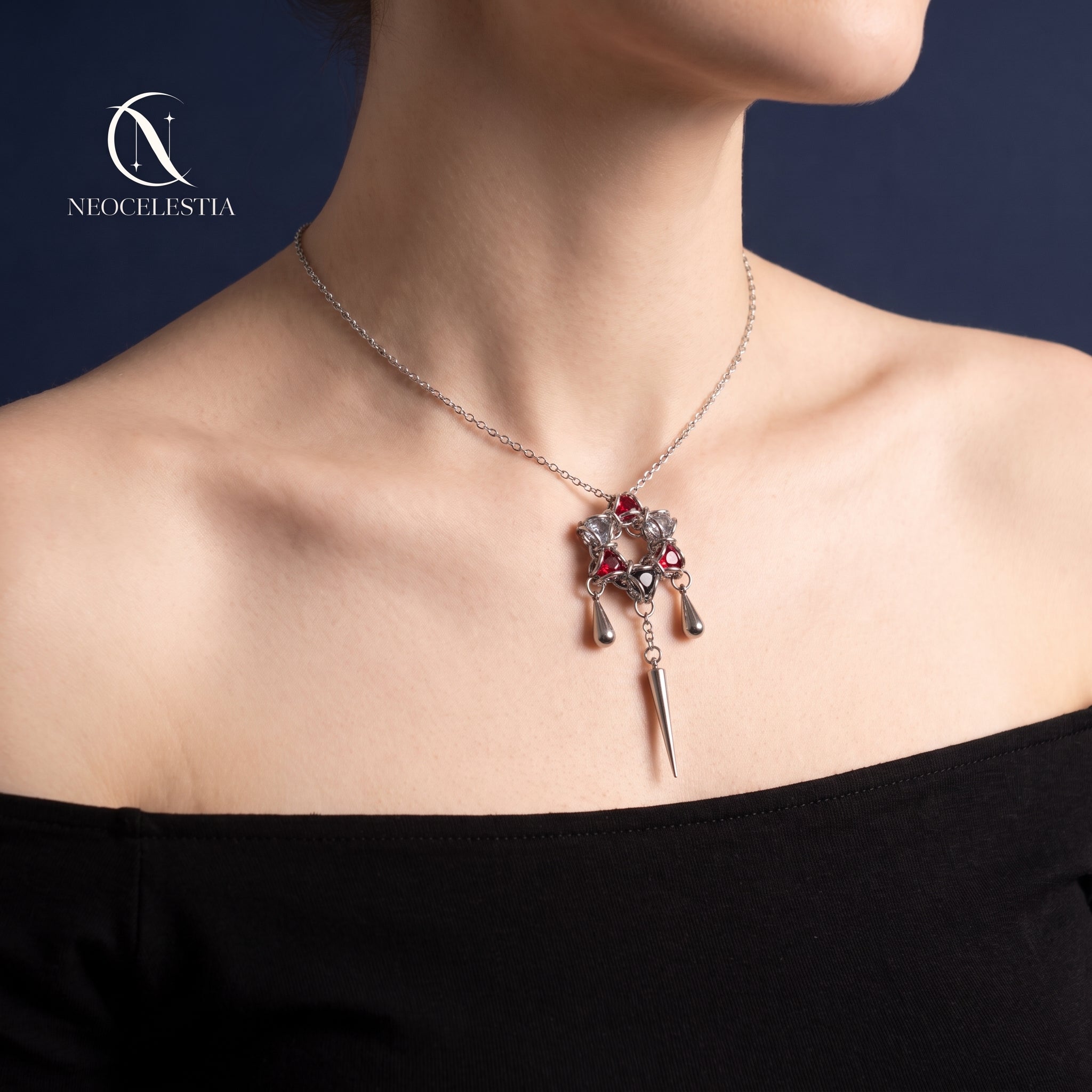 The Midnight Blooming Necklace